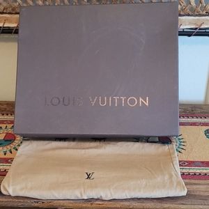 Louis Vuitton Box and Dust Bag